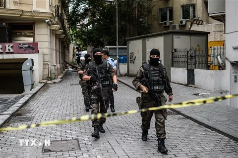 Cảnh sát Thổ Nhĩ Kỳ. (Ảnh minh họa. AFP/TTXVN)