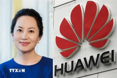 Phó Chủ tịch kiêm Giám đốc Tài chính Tập đoàn viễn thông Huawei của Trung Quốc Mạnh Vãn Chu.(Ảnh: Reuters/TTXVN)