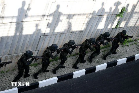 Cảnh sát Malaysia. (Ảnh: AFP/TTXVN)