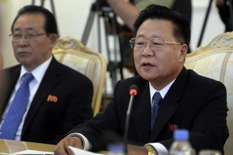 Ông Choe Ryong Hae, cố vấn hàng đầu của nhà lãnh đạo Kim Jong-un. (Nguồn: AFP)