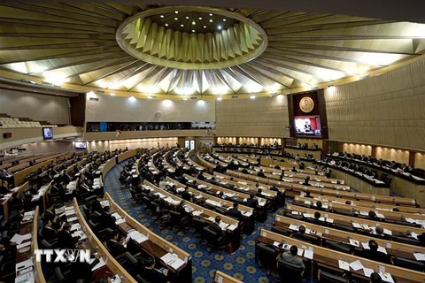 Toàn cảnh một phiên họp Quốc hội Thái Lan. (Nguồn: AFP/TTXVN)