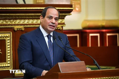 Tổng thống Ai Cập Abdel Fattah El-Sisi. (Ảnh: AFP/TTXVN)