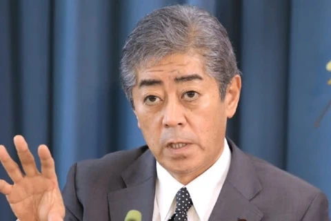 Bộ trưởng Quốc phòng Nhật Bản Takeshi Iwaya. (Nguồn: asia.nikkei.com)