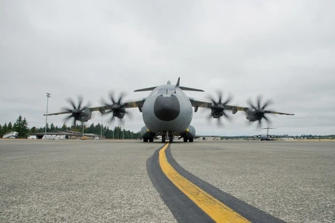 Máy bay vận tải A-400M. (Ảnh minh họa. Nguồn: defensenews.com)