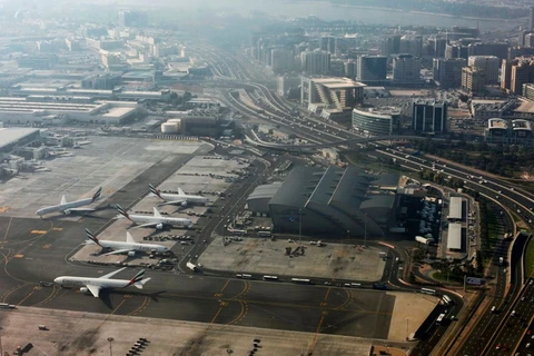 Sân bay quốc tế Dubai. (Nguồn: news.sky.com)