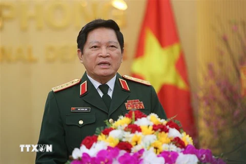 Đại tướng Ngô Xuân Lịch. (Ảnh: Dương Giang/TTXVN)