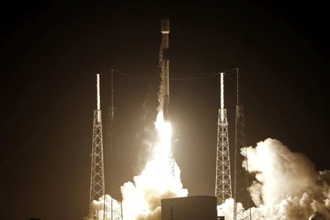 Tên lửa đẩy Falcon 9 đưa tàu vũ trụ Beresheet của Israel lên Mặt Trăng. (Nguồn: Reuters)