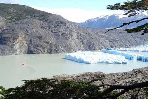 Khối băng tại Patagonia, Chile hồi 9/3/2019. (Nguồn: Reuters)