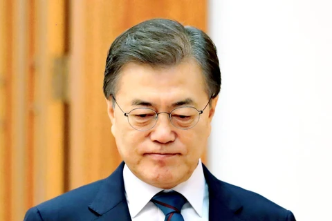 Tổng thống Hàn Quốc Moon Jae-in. (Nguồn: Yonhap)