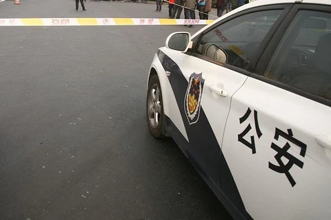 Xe cảnh sát Trung Quốc. (Nguồn: news.cgtn.com)