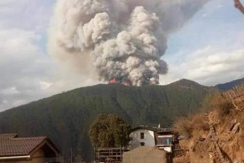 Nơi diễn ra vụ cháy rừng. (Nguồn: news.cgtn.com)