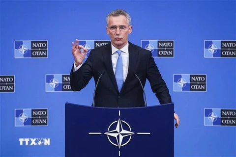 Tổng thư ký NATO Jens Stoltenberg. (Ảnh: THX/TTXVN)
