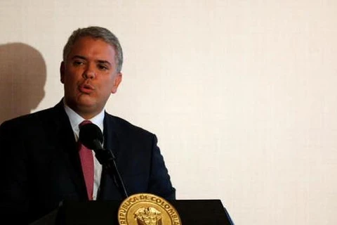 Tổng thống Ivan Duque. (Nguồn: Reuters)