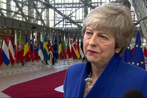 Thủ tướng Anh Theresa May. (Nguồn: bbc.com)