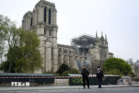 [Video] Vụ cháy Nhà thờ Đức Bà Paris: Không phải hành động cố ý