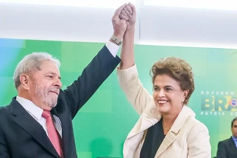 Ông Luiz Inácio Lula da Silva và bà Dilma Rousseff. (Nguồn: epocanegocios.globo.com)