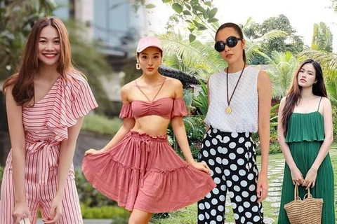 Cùng ngắm street style phóng khoáng của mỹ nhân Việt