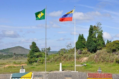 Biên giới Venezuela và Brazil. (Nguồn: wikipedia.org)