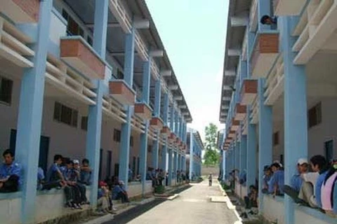 Một khu nhà ở xã hội ở Bình Phước. (Nguồn: tintuc.dongxoai.gov.vn)