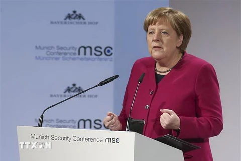 Thủ tướng Đức Angela Merkel. (Ảnh: THX/TTXVN)