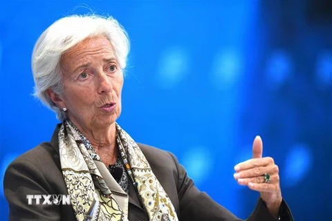 Tổng Giám đốc IMF Christine Lagarde. (Ảnh: AFP/TTXVN)