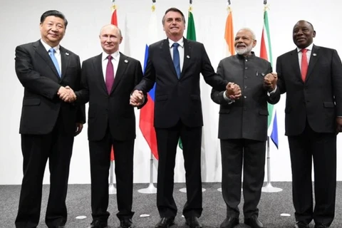 Lãnh đạo các nước nhóm BRICS. (Nguồn: indiatoday.in)