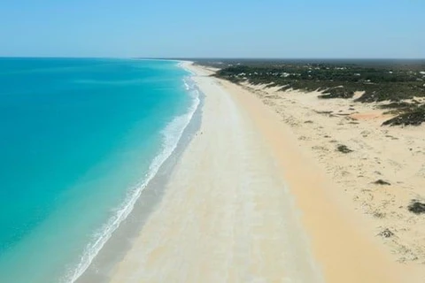 Bãi biển Broome. (Nguồn: theguardian.com)
