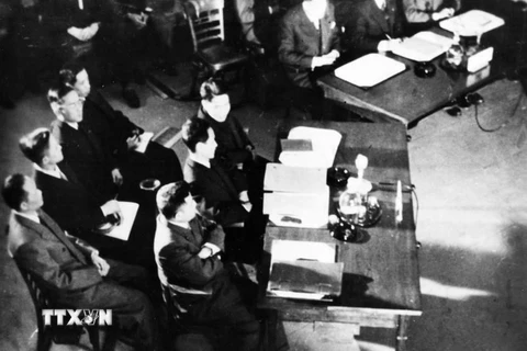 [Photo] Quá trình đàm phán và ký kết Hiệp định Genève năm 1954