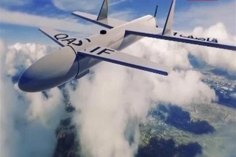 Máy bay không người lái Qasif-K2. (Nguồn: tasnimnews.com)