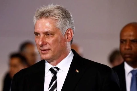 Chủ tịch Cuba Miguel Diaz-Canel. (Ảnh: Independent)