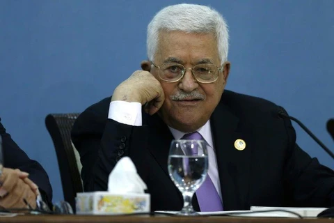 Tổng thống Palestine Mahumud Abbas. (Nguồn: AFP)