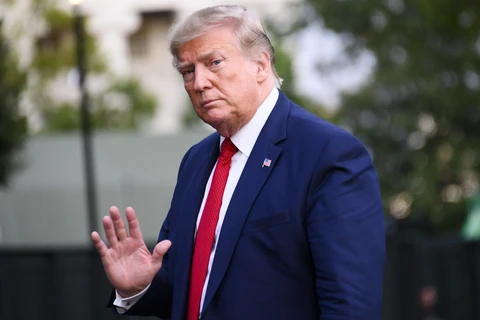 Tổng thống Mỹ Donald Trump tại Washington, DC ngày 21/8/2019. (Ảnh: AFP/TTXVN)