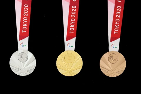 Thiết kế của các tấm huy chương. (Nguồn: paralympic.org)