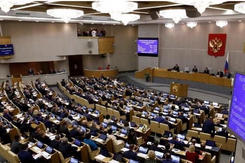 Một phiên họp tại Duma Quốc gia Nga. (Nguồn: Reuters)