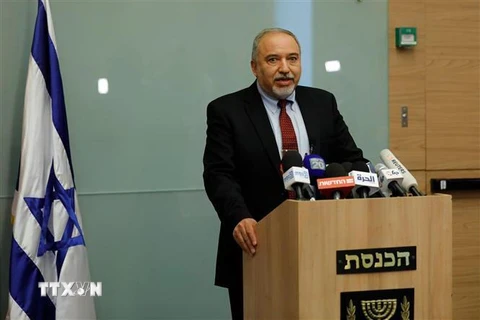 Ông Avigdor Lieberman. (Ảnh: AFP/TTXVN)