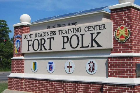 Thao trường Fort Polk. (Nguồn: wdsu.com)