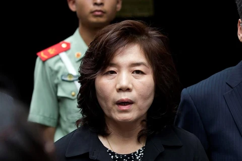 Thứ trưởng Ngoại giao Triều Tiên Choe Son Hui. (Nguồn: AP)