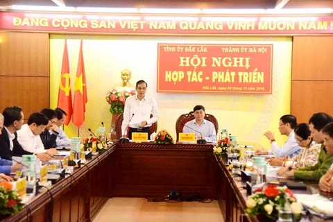 Tăng cường hợp tác giữa thành phố Hà Nội và tỉnh Đắk Lắk
