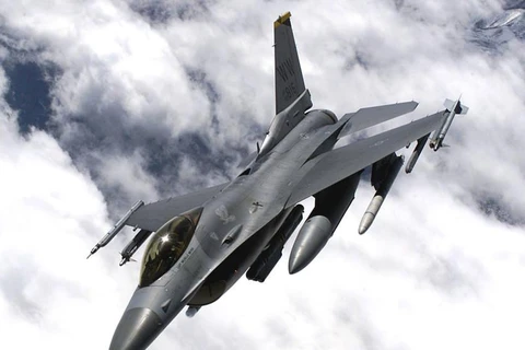 Máy bay F16. (Nguồn: Reuters)