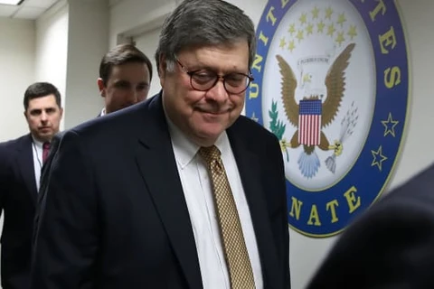 Bộ trưởng Tư pháp Mỹ William Barr. (Nguồn: Getty Images)