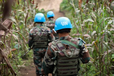 Lực lượng Gìn giữ hòa bình của Liên hợp quốc tại Cộng hòa Dân chủ Congo. (Nguồn: UN)