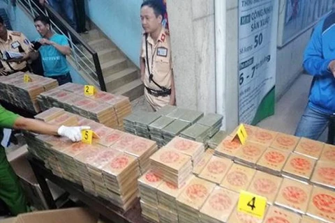 Thu giữ 850 bánh heroin từ Campuchia về Việt Nam chuyển đi Đài Loan