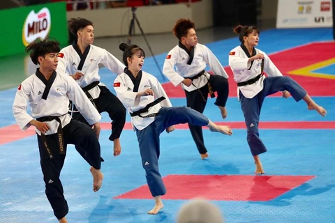 Takwondo giành được huy chương vàng đầu tiên tại SEA Games 30