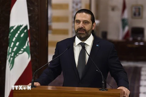 Cựu Thủ tướng Liban Saad Hariri. (Ảnh: THX/TTXVN)