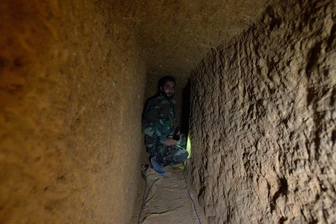 Quân đội Syria phát hiện mạng lưới đường hầm hàng chục km tại Idlib