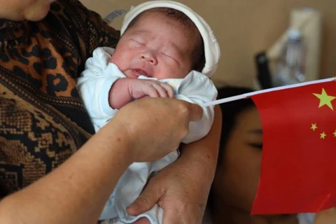 Tỷ lệ sinh ở Trung Quốc năm 2019 ở mức 10,48 trên 1.000 người. (Nguồn: bbc.com)