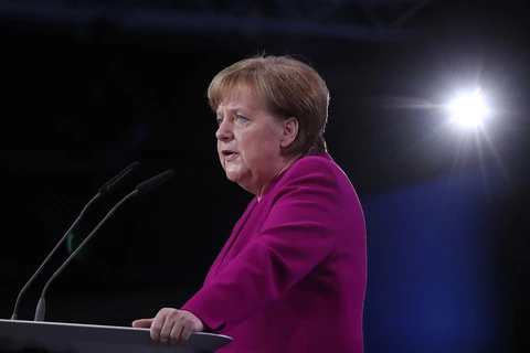 Thủ tướng Đức Angela Merkel. (Nguồn: Bloomberg)
