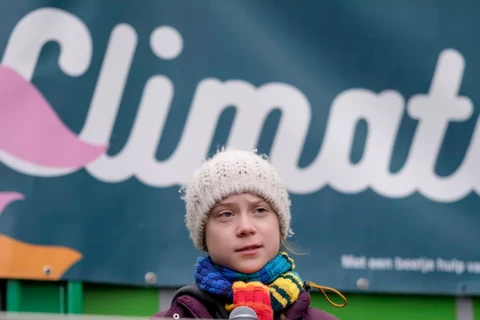 Greta Thunberg. (Nguồn: Getty Images)