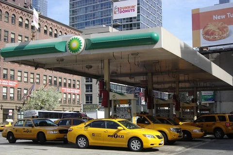 Một cây xăng tại New York. (Nguồn: nyulocal.com)
