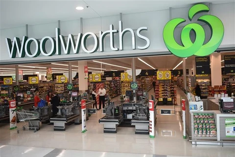 Siêu thị Woolworths ở Sydney, Australia. (Ảnh: AFP/TTXVN)